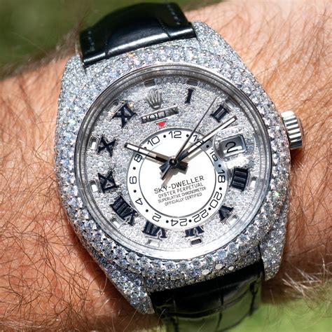 rolex sky dweller platinum|Rolex Sky-Dweller diamond bezel.